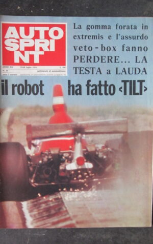 AUTOSPRINT 30 1974 NIKI LAUDA FERRARI [TR1A]