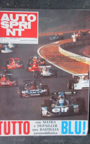 AUTOSPRINT 29 1974 MATRA DEPAILLER F2 - RONNIE PETERSON [TR1A]