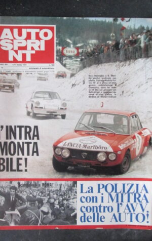AUTOSPRINT 10 1974 RALLY LANCIA FULVIA HF [TR1B]