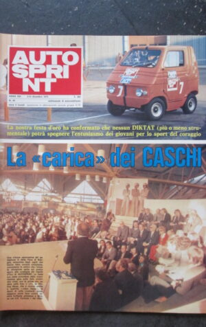AUTOSPRINT 49 1973 FIERA DI BOLOGNA FOTO NUOVA TS16 [TR1B]