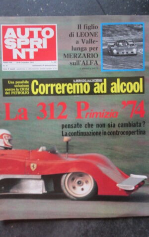 AUTOSPRINT 47 1973 FERRARI 312 ALFA ROMEO [TR1B]