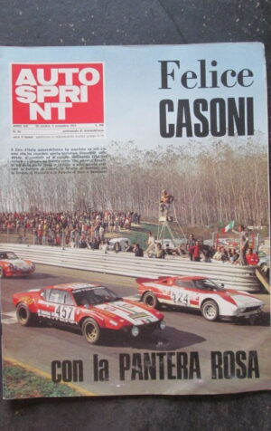 AUTOSPRINT 44 1973 GIRO D' ITALIA AUTOMOBILISTICO [TR1B]