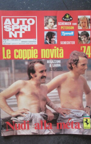 AUTOSPRINT 42 1973 SCHENKEN PETERSON REGAZZONI LAUDA [TR1B]