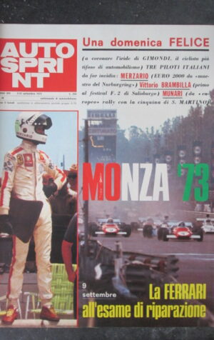 AUTOSPRINT 36 1973 MONZA '73 MERZARIO BRAMBILLA MUNARI [TR1B]