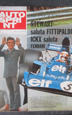 AUTOSPRINT 32 1973 STEWART FITTIPALDI ICKX [TR1B]
