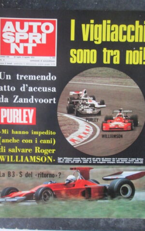 AUTOSPRINT 31 1973 ROGER WILLIAMSON PURLEY [TR1B]