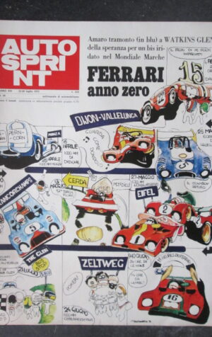 AUTOSPRINT 30 1973 WATKINS GLEN FERRARI [TR1B]