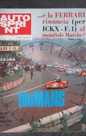 AUTOSPRINT 24 1973 ICKX F1 FERRARI [TR1B]