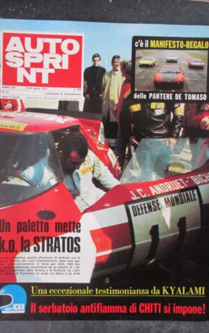 AUTOSPRINT 11 1973 LANCIA STRATOS KYALAMI [TR1B]