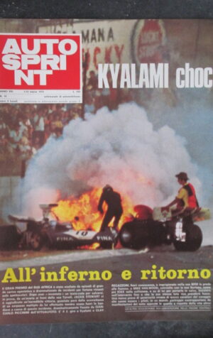 AUTOSPRINT 10 1973 KYALAMI CHOC GP SUD AFRICA [TR1B]