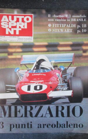 AUTOSPRINT 7 1973 FITTIPALDI STEWART MERZARIO [TR1B]