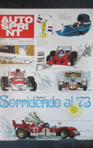 AUTOSPRINT 1 1973 REGAZZONI TYRELL STEWART [TR1B]