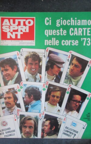 AUTOSPRINT 47 1972 ICKX REDMAN REGAZZONI MUNARI [TR1B]