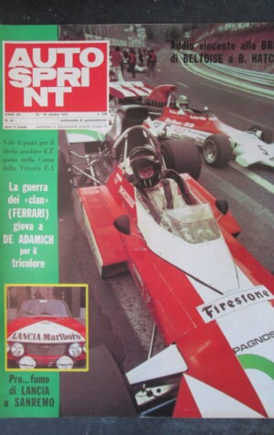 AUTOSPRINT 43 1972 FERRARI DE ADAMICH LANCIA [TR1B]