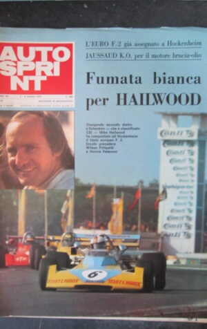 AUTOSPRINT 40 1972 HAILWOOD EURO F2 HOCKENHEIM JAUSSAUD [TR1B]