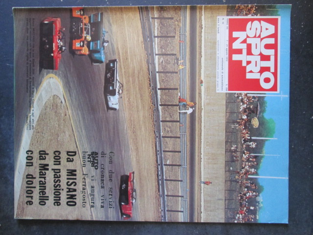 AUTOSPRINT 32 1972 ARTURO MERZARIO ABARTH 2000 MARIO CASONI [TR1B]