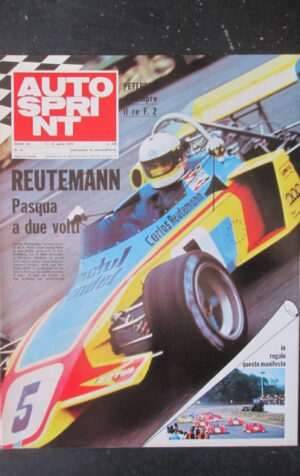 AUTOSPRINT 14 1972 REUTEMANN PETERSON [TR1B]