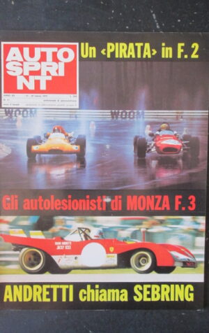 AUTOSPRINT 11 1972 MONZA F.3 ANDRETTI SEBRING [TR1B]