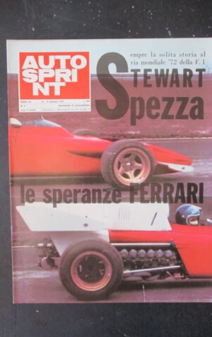 AUTOSPRINT 4 1972 STEWART FERRARI JAUSSAUD HAILWOOD F2 [TR1B]