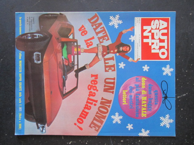 AUTOSPRINT 51-52 1971 DUNE BUGGY  [TR1B]