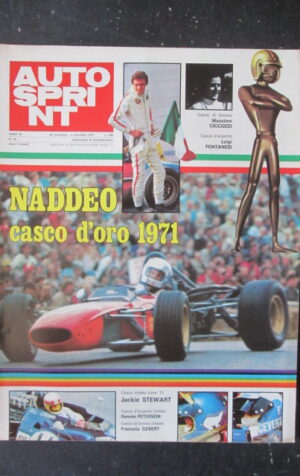 AUTOSPRINT 48 1971 NADDEO CASCO D' ORO 1971 JACKIE STEWART [TR1B]