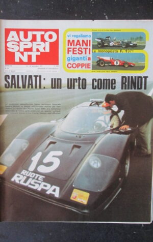 AUTOSPRINT 46 1971 SALVATI RINDT [TR1B]