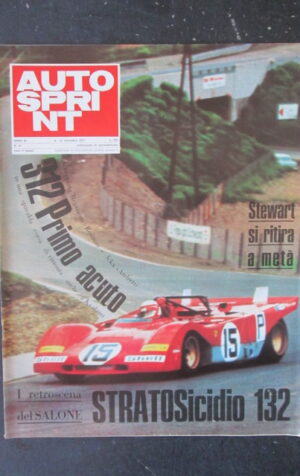 AUTOSPRINT 45 1971 STEWART FERRARI 312 [TR1B]