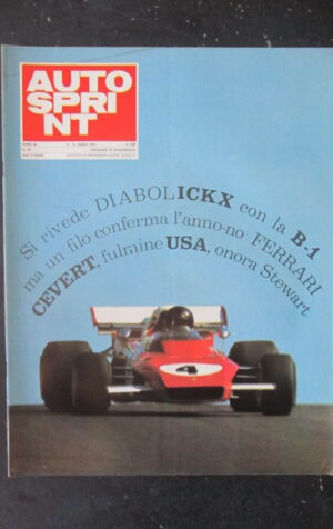 AUTOSPRINT 40 1971 ICKX CEVERT USA STEWART [TR1B]