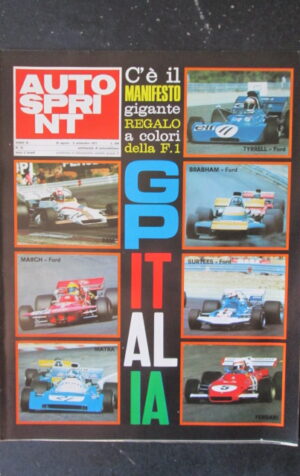 AUTOSPRINT 35 1971 TYRRELL BRM MARCH FERRARI [TR1B]