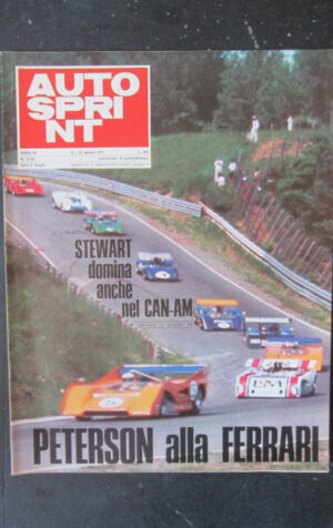 AUTOSPRINT 33-34 1971 PETERSON STEWART FERRARI [TR1B]