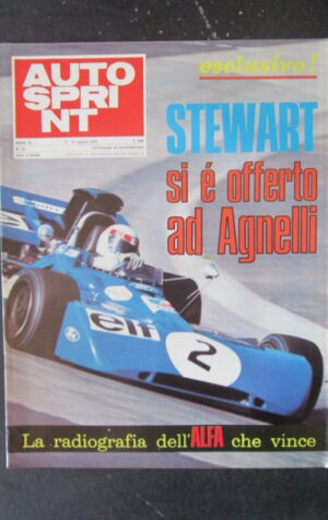 AUTOSPRINT 32 1971 STEWART AGNELLI ALFA [TR1B]