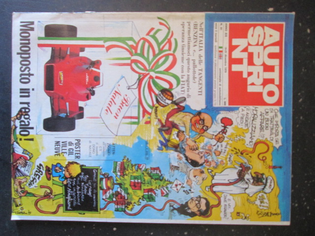 AUTOSPRINT 51 1979 GILLES VILLEVUE FERRARI [TR2A]