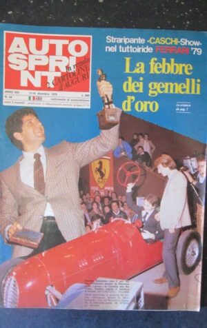 AUTOSPRINT 50 1979 FERRARI ' 79 SCHECKTER CON CARTOLINE [TR2A]