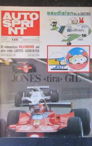 AUTOSPRINT 33-34 1974 VILLENEUVE LAFFITE SCHECKTER [TR2A]