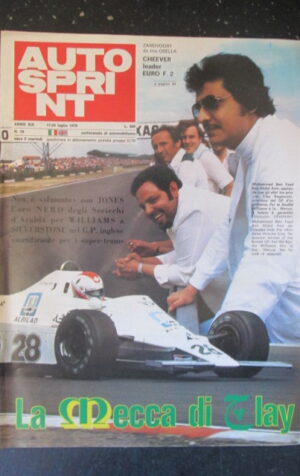 AUTOSPRINT 29 1979 CLAY REGAZZONI WILLIAMS GP INGLESE [TR2A]