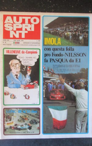 AUTOSPRINT 16 1979 NILSSON F1 VILLENEUVE [TR2A]