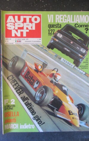AUTOSPRINT 13 1979 F2 CHEEVER OSELLA [TR2A]