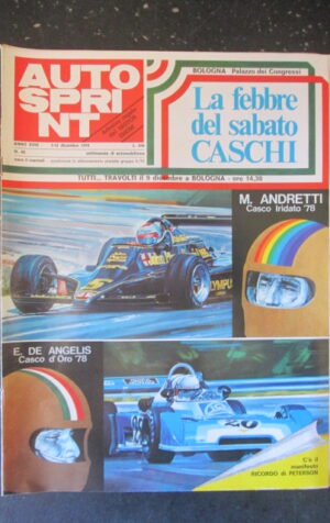 AUTOSPRINT 49 1978 CON ADESIVO MOTORSHOW BOLOGNA 1978 [TR2A]
