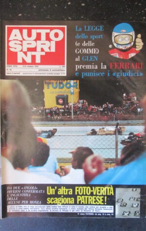 AUTOSPRINT 40 1978 FERRARI PATRESE GLEN [TR2A]