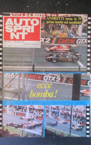 AUTOSPRINT 21 1978 ZOLDER ANDRETTI FERRARI [TR2A]
