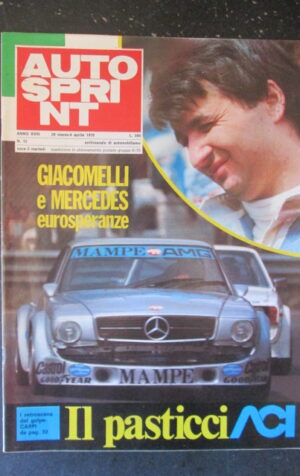 AUTOSPRINT 13 1978 GIACOMELLI MERCEDES NIKI LAUDA ABARTH [TR2B]