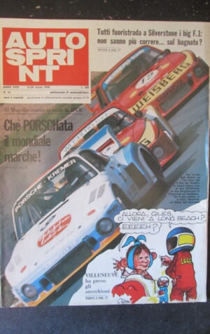 AUTOSPRINT 12 1978 BMW PORSCHE VILLENEUVE I BIG DELLA F.1 [TR2B]
