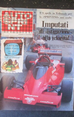 AUTOSPRINT 9 1978 FERRARI T3 ALFA ROMEO [TR2B]