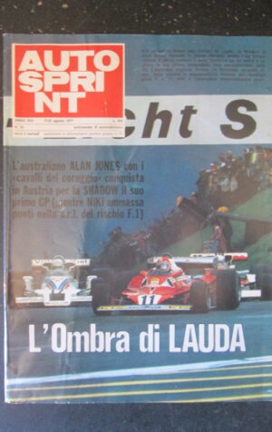 AUTOSPRINT 33 1977 ALAN JONES FERRARI NIKI LAUDA [TR2B]