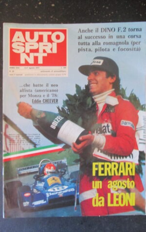 AUTOSPRINT 32 1977 EDDIE CHEEVER DINO F.2 [TR2B]