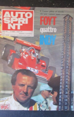 AUTOSPRINT 22 1977 FOYT INDY FERRARI [TR2B]