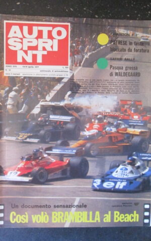 AUTOSPRINT 15 1977 BRAMBILLA PATRESE SAFARI RALLY [TR2B]