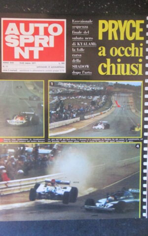 AUTOSPRINT 11 1977 NILSSON LAFFITE STUCK BRAMBILLA PRYCE [TR2B]