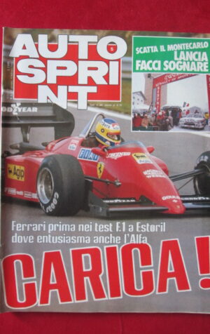 AUTOSPRINT 5 1985 IMSA ' 85 PARIGI - DAKAR FERRARI[TR3B]