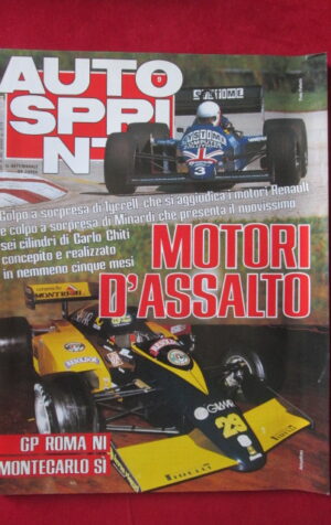 AUTOSPRINT 9 1985 TYRRELL RENAULT LANCIA THEMA[TR3B]